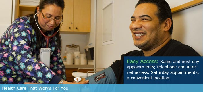 Six advantages for Union Health Center Patients
